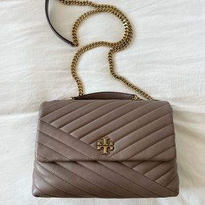 Tory Burch Kira Chevron Leather Flap Bag